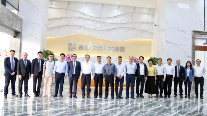 中国环境监测总站及省市区领导一行莅临333体育环境调研指导