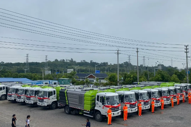 15天！333体育环境快速响应客户需求，顺利交付约3000万元环卫装备