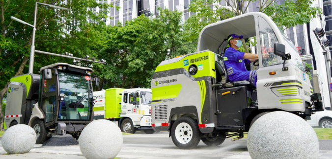 智慧环卫技术加持，333体育环境助力深圳数字抗疫